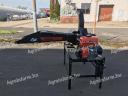 Új benzinmotoros Prauf F10 álló silózó, szecskázó, mulcsozó készletről eladó