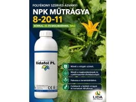 Lidafol Pl 8-20-11 biostimulátor 1l