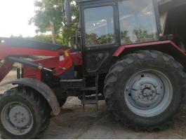 Mtz 892.2 +Backbull homlokrakodó