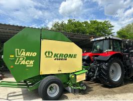 Krone Vario Pack 1800 körbálázó!