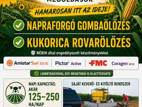 Drónos permetezés
