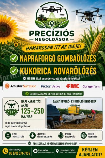 Drónos permetezés