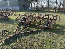 Szántóföldi kultivátor kapa, fogas boronával, 4 m
