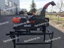 Új benzinmotoros Prauf F10 álló silózó, szecskázó, mulcsozó készletről eladó