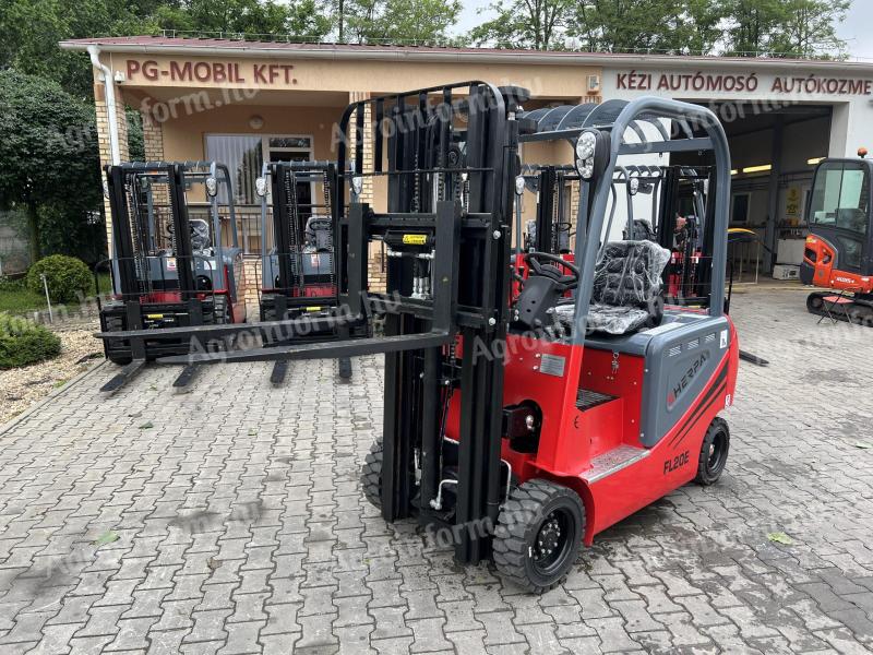 Sherpa FL20E 111 üzemóra li-ion akku triplex torony
