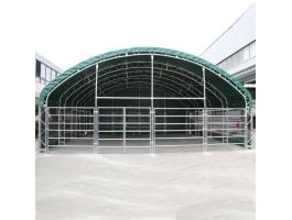 Állattartó sátor dupla vasalattal (10 × 10 × 5 m)