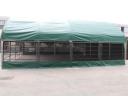 Állattartó sátor dupla vasalattal (10 × 10 × 5 m)