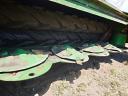 JOHN DEERE 1465, (KUHN FC 302RG ) 3 MÉTERES VONTATOTT TÁRCSÁS FŰKASZA GUMIHENGERES SZÁRSÉRTŐVEL,  MEGKÍMÉLT