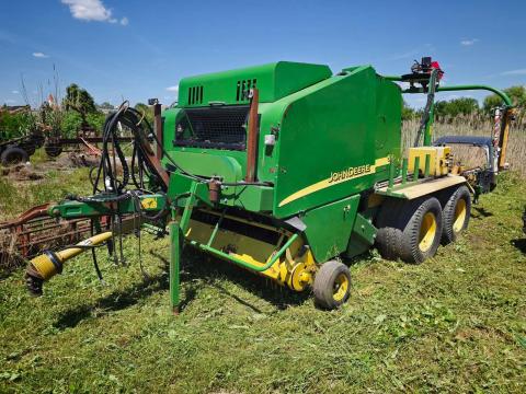 JOHN DEERE 578 BÁLÁZÓ, BÁLACSOMAGOLÓVAL EGYBEN JOHN DEERE 578 BÁLÁZÓ, BÁLACSOMAGOLÓVAL EGYBEN