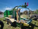 JOHN DEERE 578 BÁLÁZÓ,  BÁLACSOMAGOLÓVAL EGYBEN