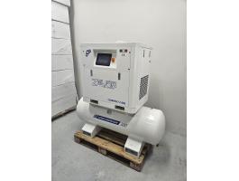 Új! Zelfir HV csendes csavarkompresszor 7,5 kW, 8 bar, 1,1 m³/perc frekvenciaváltó, 300 literes tartály /ct2420/