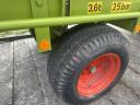 CLAAS Sprint 320 K hamster rendfelszedő pótkocsi