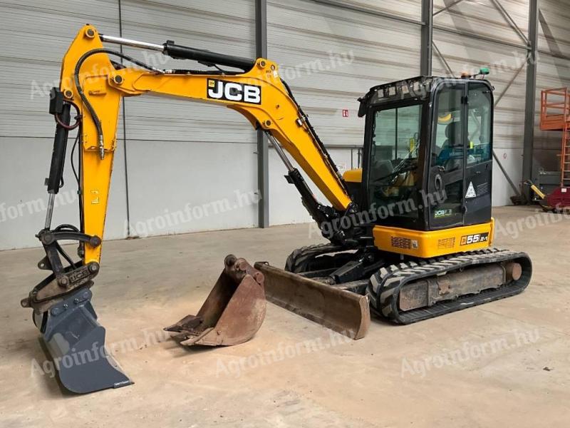 JCB 55 Z-1 / 2018 / 4 412 h üzemóra / Lízing 20%-tól