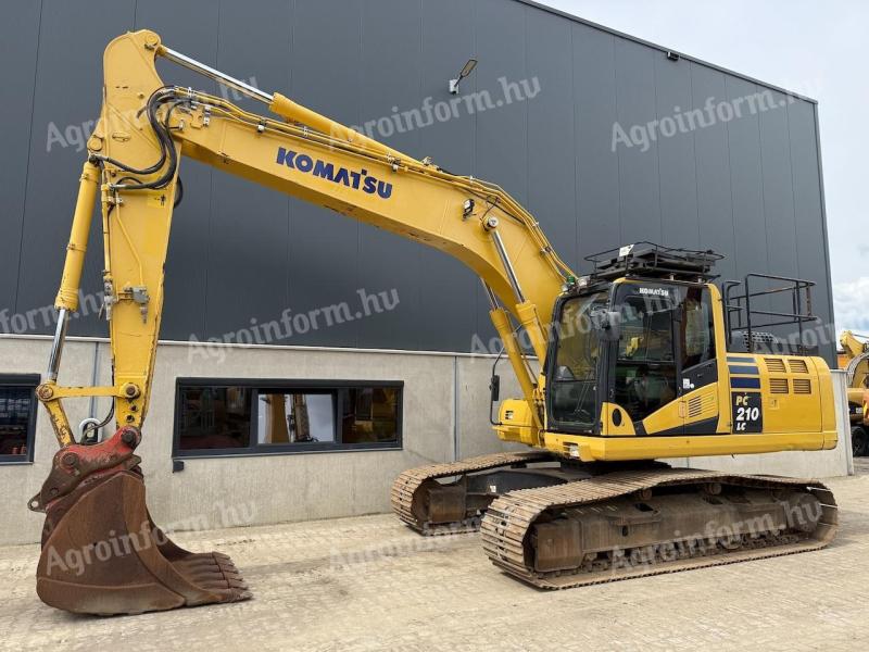 Komatsu PC210LC-10 / 2016 / 12 207 üzemóra / Lízing 20%-tól