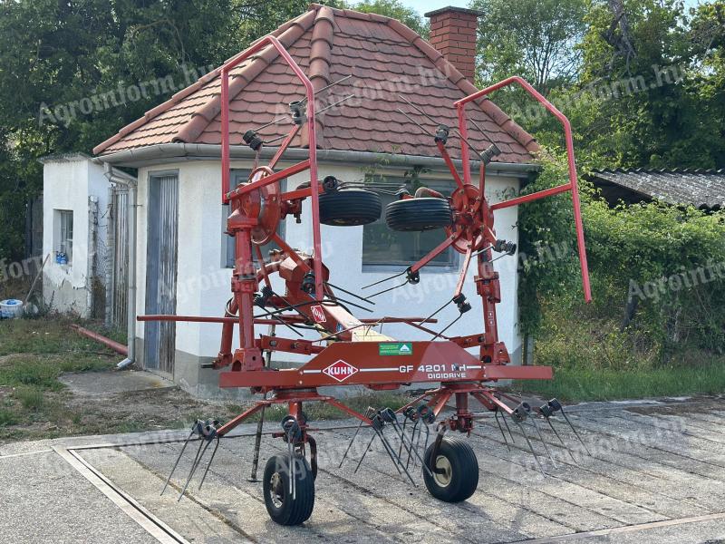 KUHN GF 4201 MH Digidrive hidraulikus rendterítő