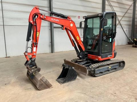 Kubota U 27-4 HI powertilt / 2019 / 2 658 h üzemóra / Lízing 20%-tól Kubota U 27-4 HI powertilt / 2019 / 2 658 h üzemóra / Lízing 20%-tól