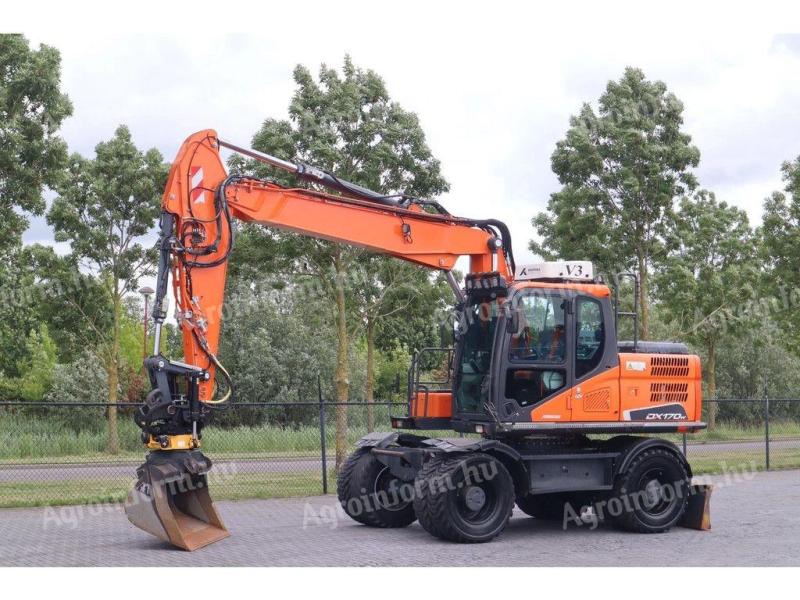 Doosan DX170W-5 / Tilt Rotator / 2020 / 18 317 üzemóra / Lízing 20%-tól