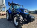 2019-es 200 LE-s (max. 245) FPT motoros New Holland T 7.245 traktor eladó! 18/6 Full Powershift (50 km/h), rugózott híd/fülke, 4 pár E-SCV, IntelliView IV, ISOBUS és komplett Trimble autokormányzás
