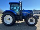 2019-es 200 LE-s (max. 245) FPT motoros New Holland T 7.245 traktor eladó! 18/6 Full Powershift (50 km/h), rugózott híd/fülke, 4 pár E-SCV, IntelliView IV, ISOBUS és komplett Trimble autokormányzás