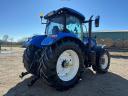 2019-es 200 LE-s (max. 245) FPT motoros New Holland T 7.245 traktor eladó! 18/6 Full Powershift (50 km/h), rugózott híd/fülke, 4 pár E-SCV, IntelliView IV, ISOBUS és komplett Trimble autokormányzás