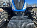 2019-es 200 LE-s (max. 245) FPT motoros New Holland T 7.245 traktor eladó! 18/6 Full Powershift (50 km/h), rugózott híd/fülke, 4 pár E-SCV, IntelliView IV, ISOBUS és komplett Trimble autokormányzás
