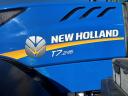 2019-es 200 LE-s (max. 245) FPT motoros New Holland T 7.245 traktor eladó! 18/6 Full Powershift (50 km/h), rugózott híd/fülke, 4 pár E-SCV, IntelliView IV, ISOBUS és komplett Trimble autokormányzás