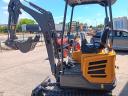 SDJK JKW-20S mini kotrógép szélesíthető nyomtávval, 23 LE Kubota motorral