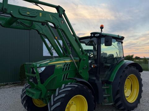 Eladó John Deere 6105R rakodó H340