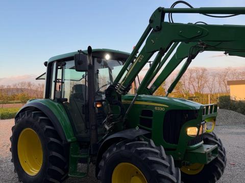 Eladó John Deere 6330 + rakodó John Deere Eladó John Deere 6330 + rakodó John Deere