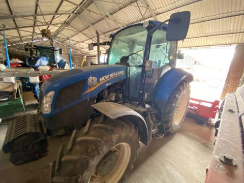 New Holland T5.95 Hi-Lo traktor eladó – 2014, 4.500 üzemóra, családi gazdaságból