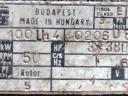 Hajtóműves villanymotor 3 kW 380 V