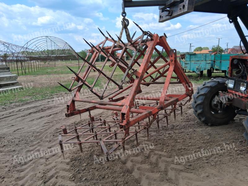 Fogas borona 4 táblás 4 méteres 3 pont függesztett