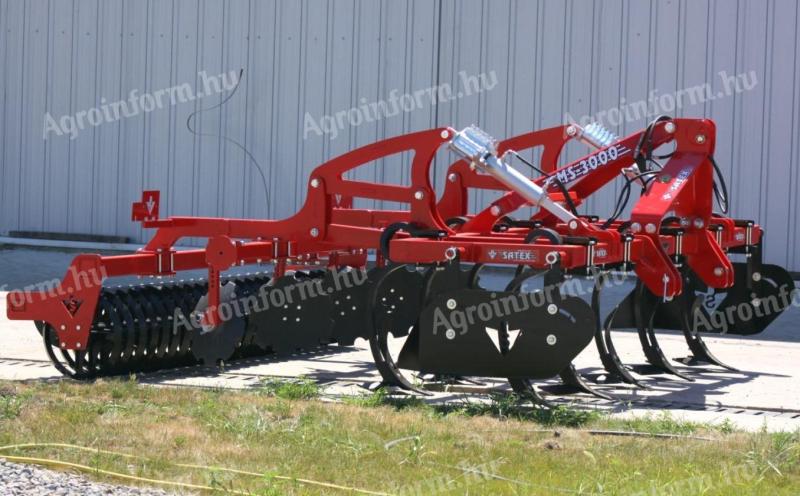 Satex MS-3000 típusú szántóföldi kultivátor (Gruber, Grubber)