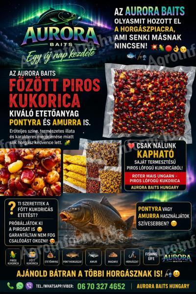 Aurora Baits - horgász etetőanyagok Kaposvárról