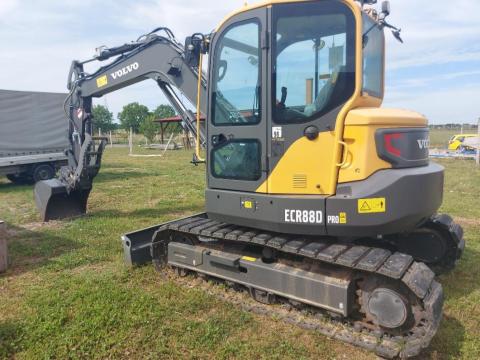 Volvo ECR88 kotrógép