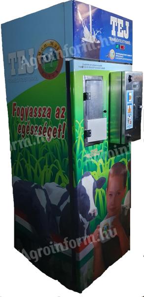 Automat de vânzare lapte proaspăt – second hand. Eladó használt tejautomata házi friss tej értékesítésére