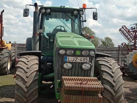 John Deere 8530-as, 2009-es évjáratú, 360 LE, 17000 üzemórával John Deere 8530-as, 2009-es évjáratú, 360 LE, 17000 üzemórával