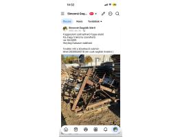 Függesztett szétnyitható fogas