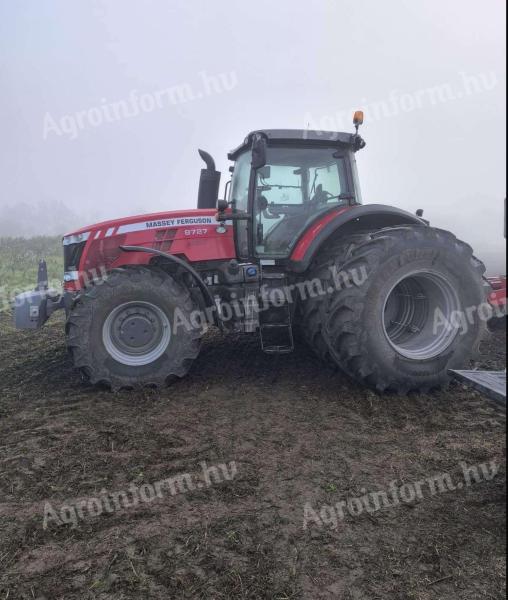 Massey Ferguson 8727 - 0%Áfa-Leszállítva-3750 órás