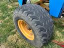 Eladó Balmaz Terra VK-3 (Bull 2800) vonókocsi! Heavy-duty zártszelvény váz, Cat 2/3 3-pont függesztés, nagy teherbírású Flotation kerekek, DW munkahengerek. Első tulajdonos