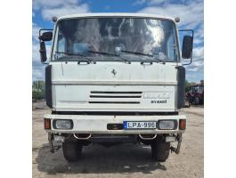 Skoda Liaz 151.261 terepes,  összkerékhajtású,  gabonás billencs teherautó