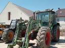 Fendt F395GT homlokrakodóval szerelve,  front hidraulikával és TLT-vel