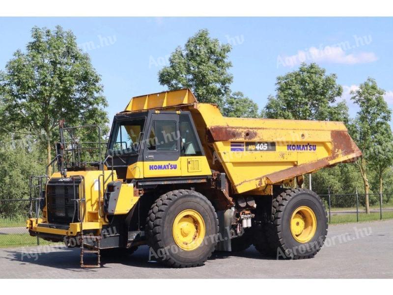 Komatsu HD405-8E0 | 77 tonna / 2023 / 7 592 üzemóra / Lízing 20%-tól