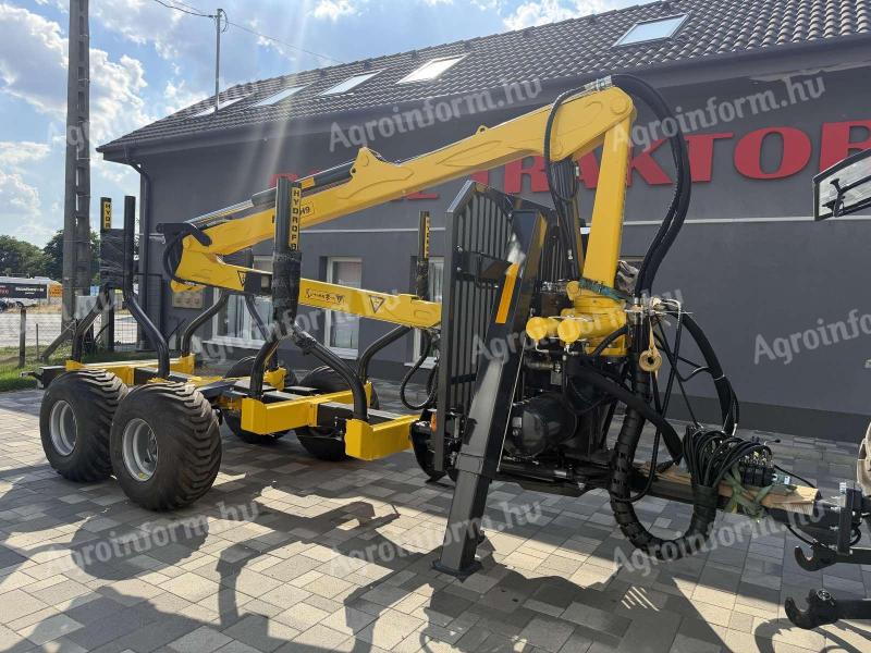 HYDROFAST H9 erdészeti kiközelítőkocsi - Royal Traktor
