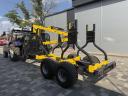 HYDROFAST H9 erdészeti kiközelítőkocsi - Royal Traktor