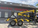HYDROFAST H9 erdészeti kiközelítőkocsi - Royal Traktor