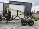 HYDROFAST H9 erdészeti kiközelítőkocsi - Royal Traktor