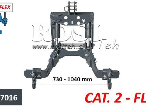 Univerzális front hidraulika FLEX 2 kategóriás traktorhoz, 1500 kg