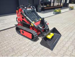 Mini lánctalpas homlokrakodó Captok CK380