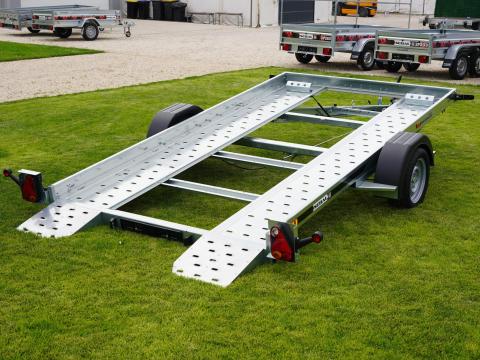 Új SEBAL - Tieflader 350 autószállító utánfutó (1800kg) akciósan bruttó 1.199.000 Ft - akár országos kiszállítással